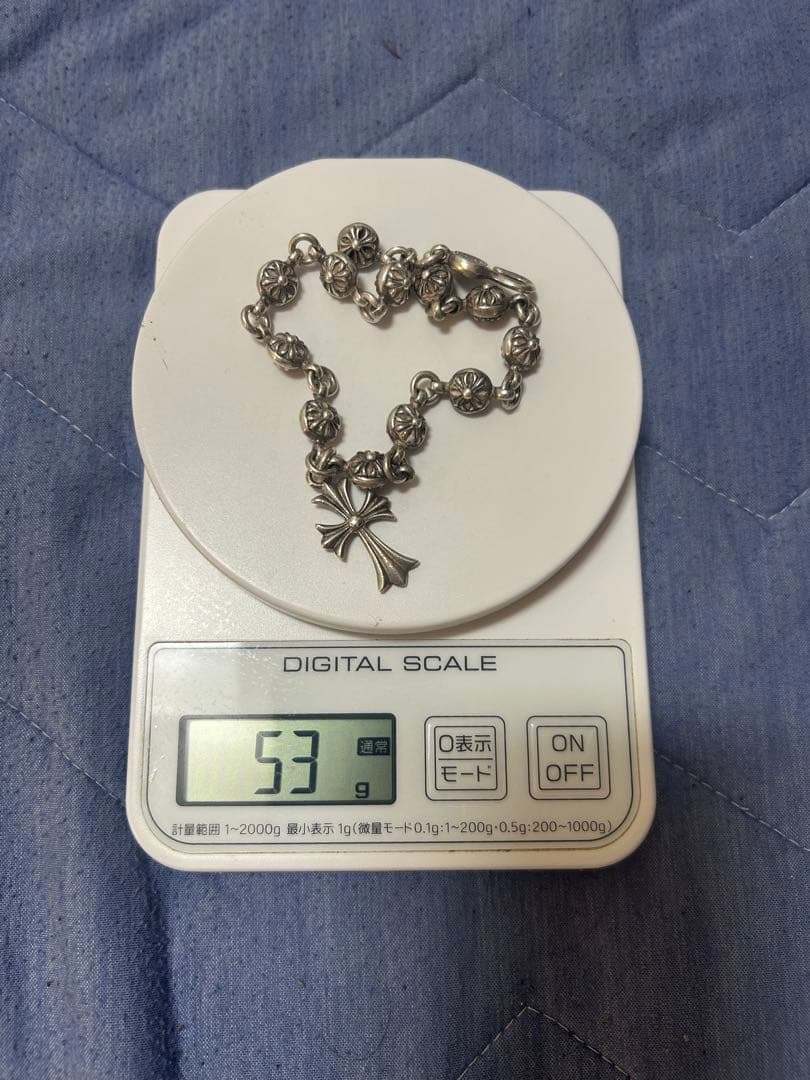 クロムハーツ #1クロスボールタイニーCHクロス シルバーブレスレット