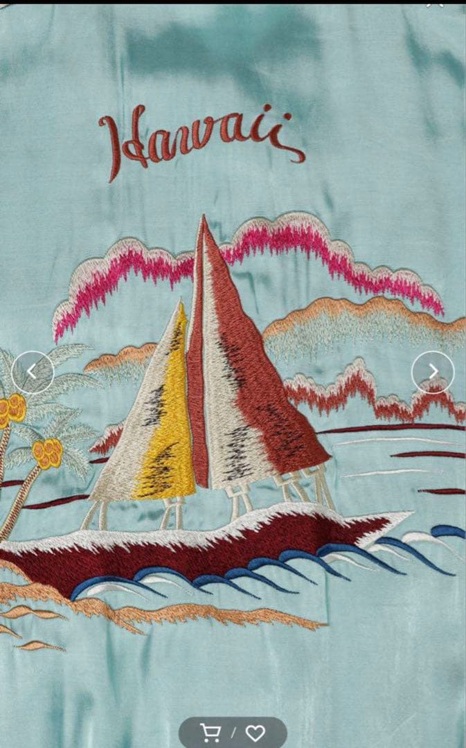 定価93500円！24SS DAIRIKU Hawaii Ska Jumper