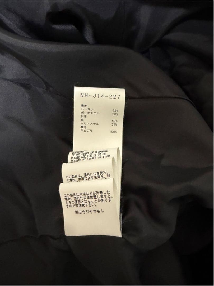 ヨウジヤマモト la vie en noir　NH-J14-227