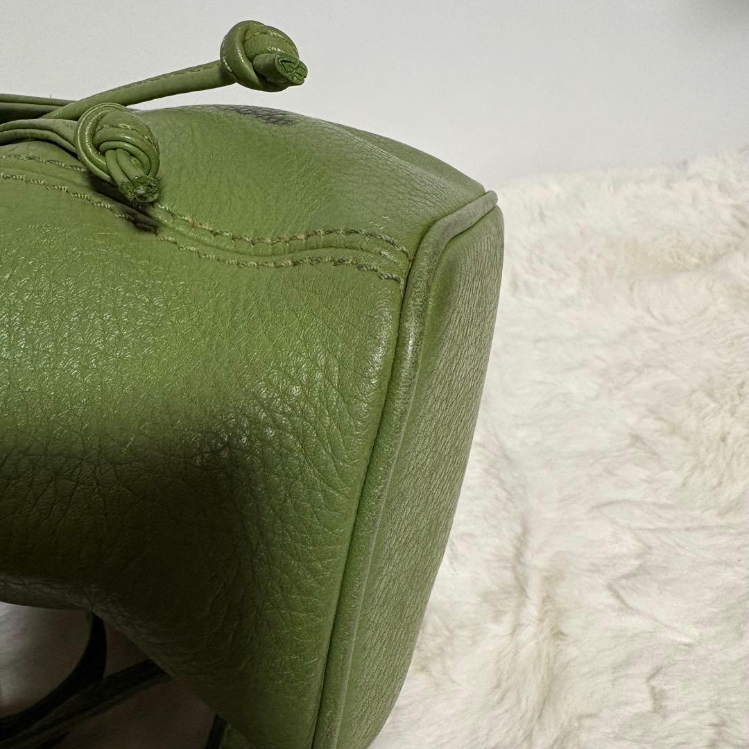 【美品】希少色✨COACH コーチ　リュック　バックパック4925 グリーン