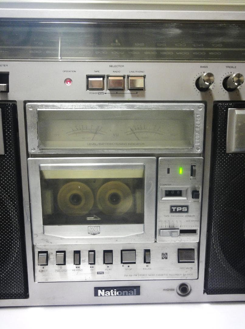♪昭和銘機 整備ラジカセ National 「THE Disco」RX-5600