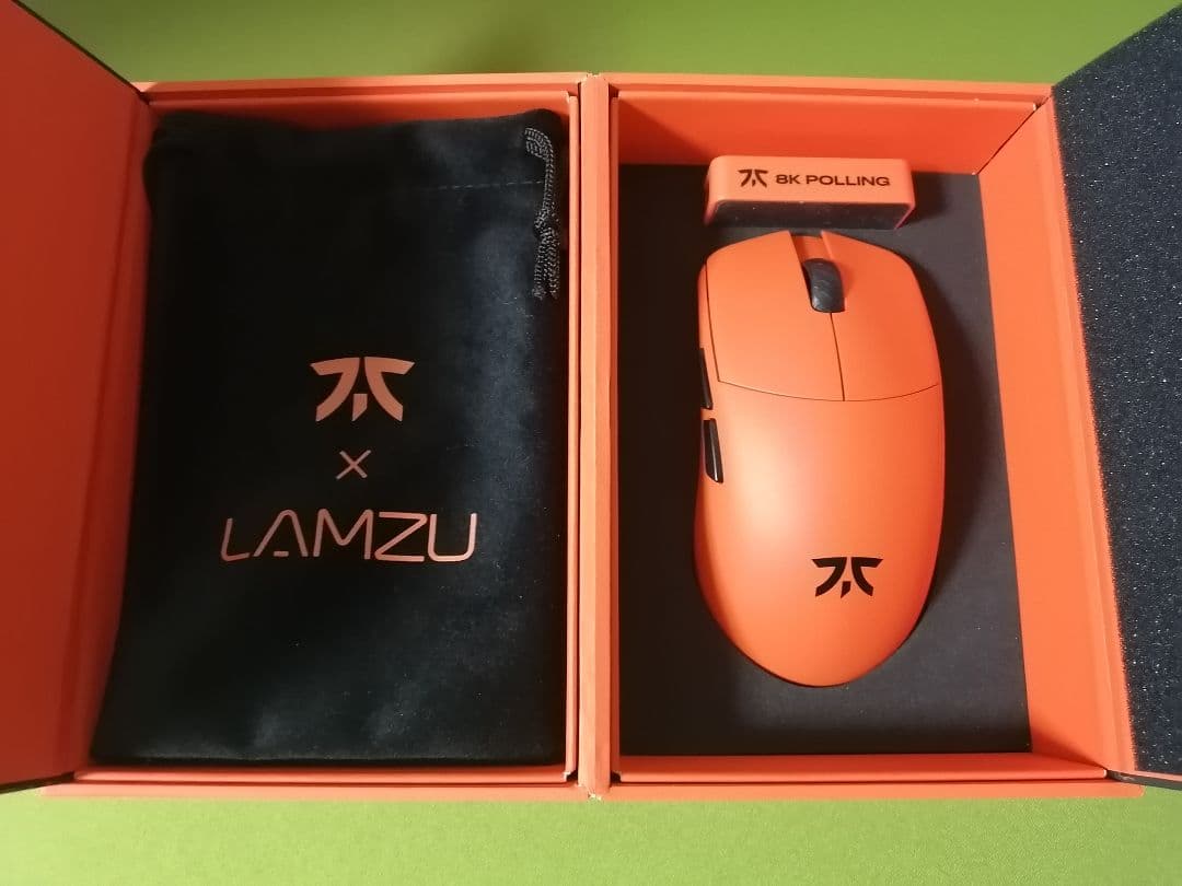 マウス・トラックボール LAMZU MAYA 8K Fnatic Special Edition