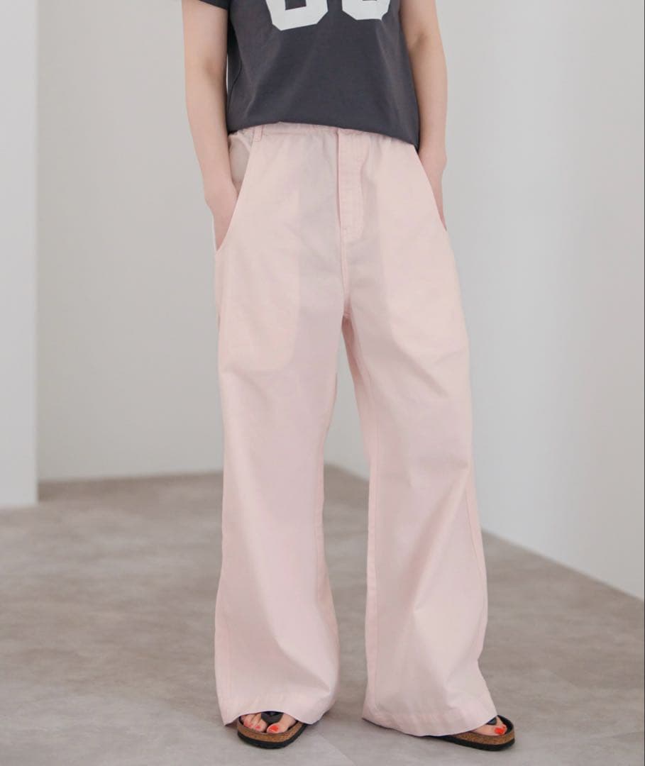 Spick & Span ピンク チノパン