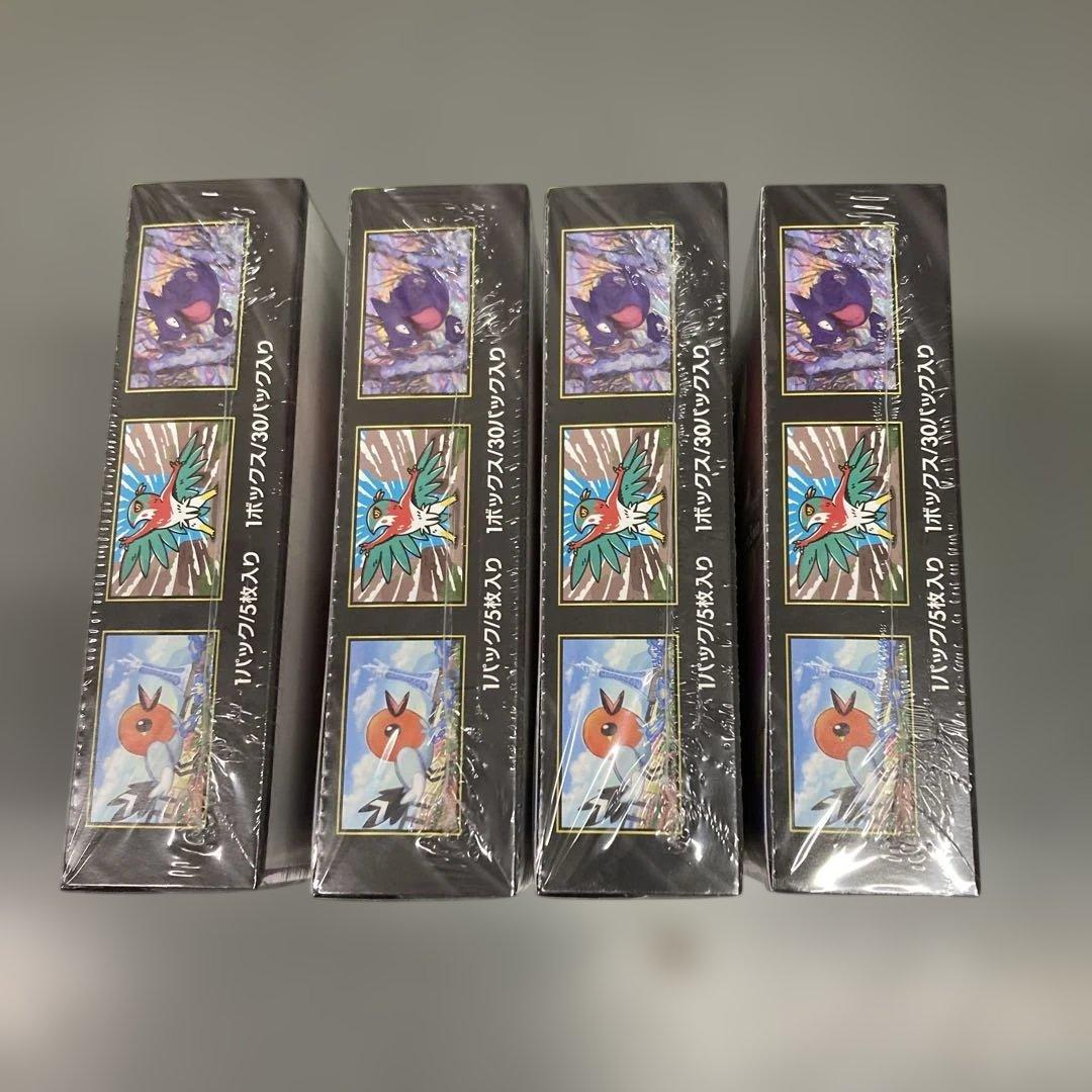 ポケモンカードゲーム ムニキスゼロ 4box シュリンク付き