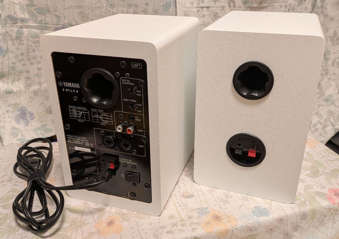 YAMAHA ヤマハ HS4 ホワイト アクティブスピーカー