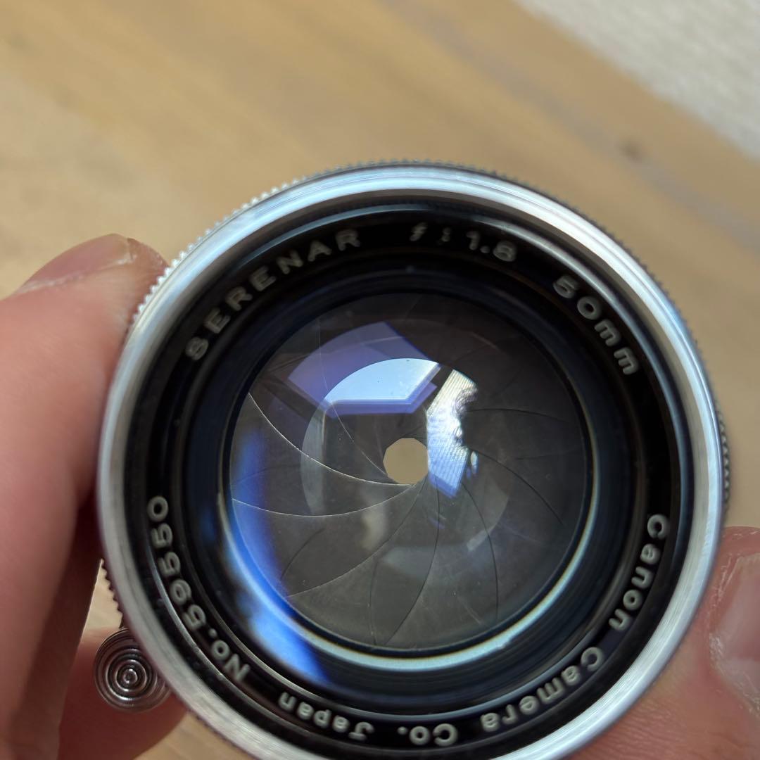 【試写済】Canon SERENAR 50mm F1.8 Lマウント