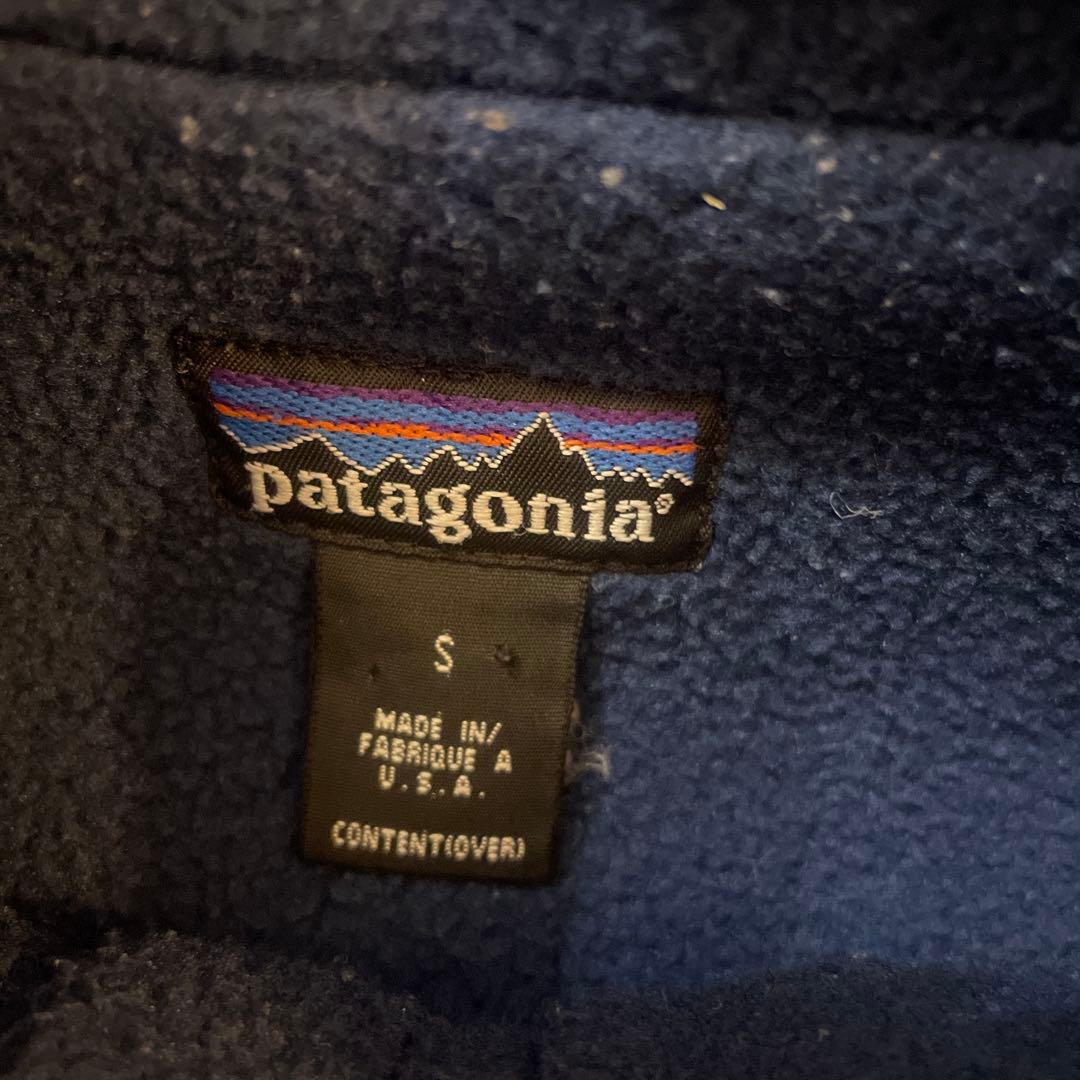 い*ん様 USA製 黒 patagonia シェルドシンチラ S