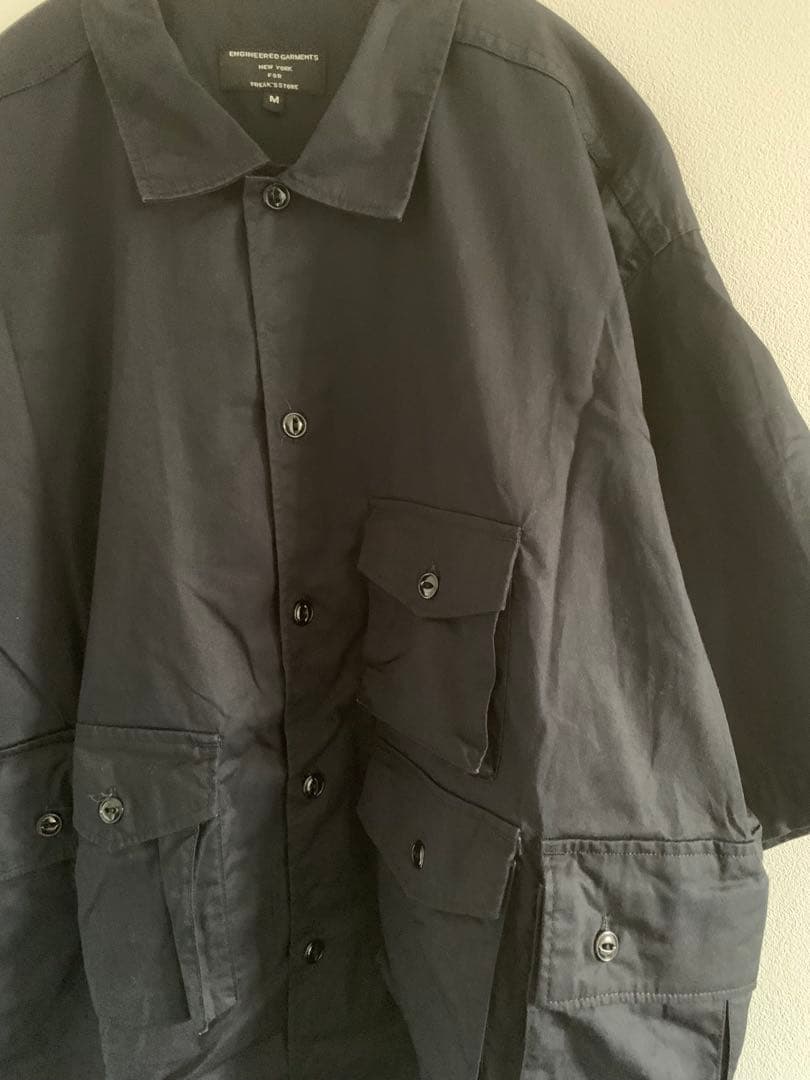 Engineered Garments multi-pocket シャツ M
