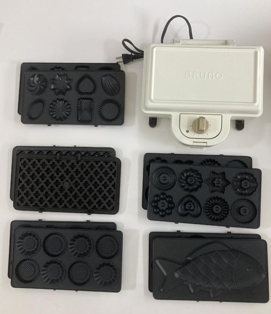 BRUNO ホットサンドメーカー ダブル (追加プレート5種付)