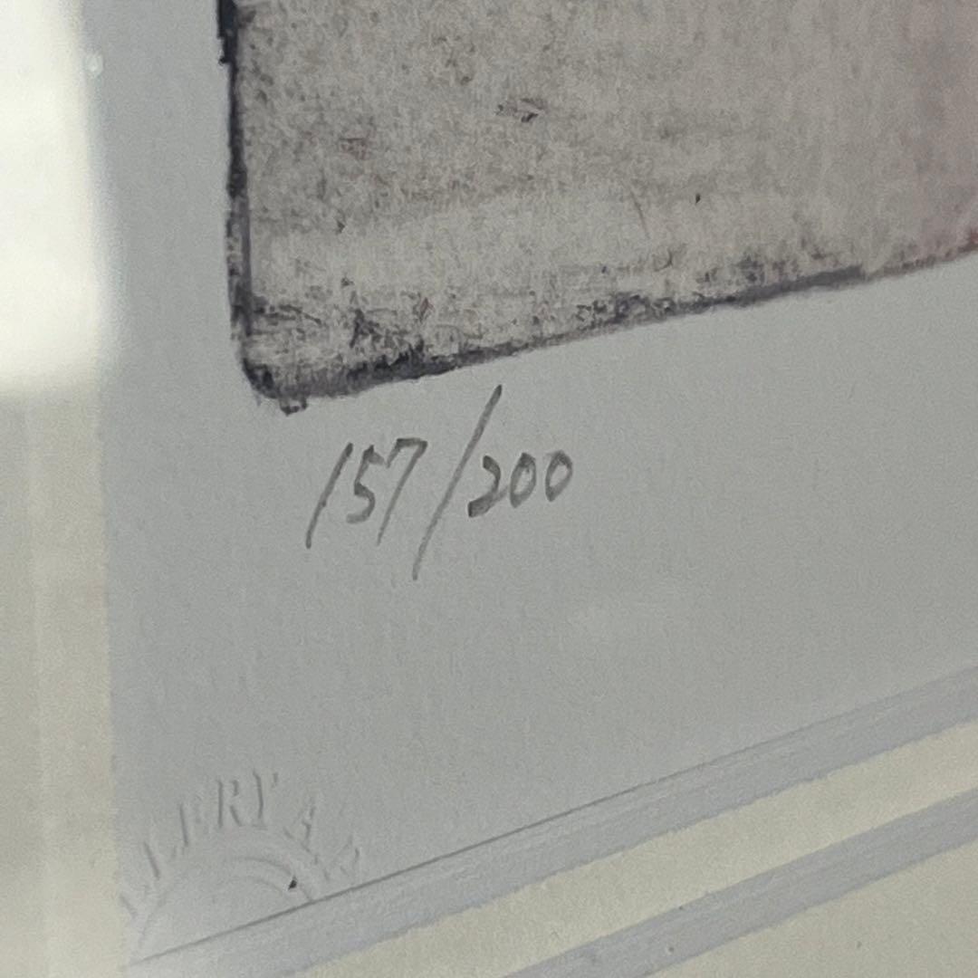 【匿名発送】ジョアン・アイザック　Mid Summer Flowers 版画