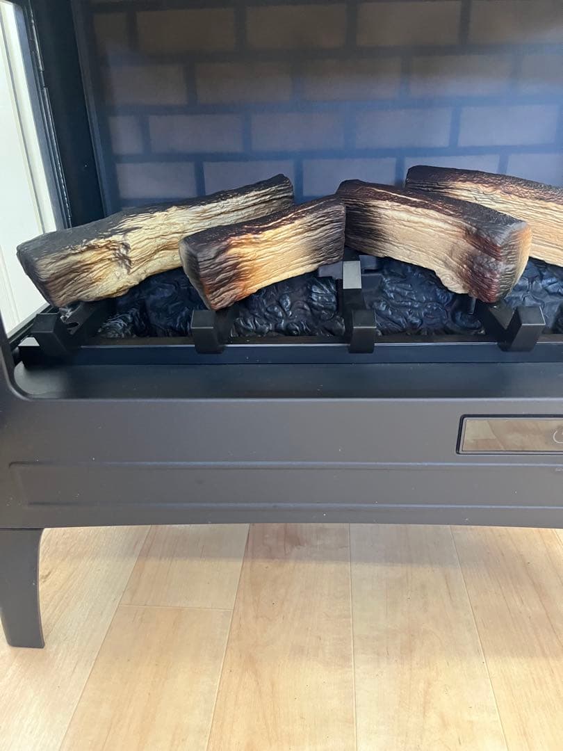 QVCジャパン　フェイク暖炉型　電気ファンヒーター　DFI-5010-01