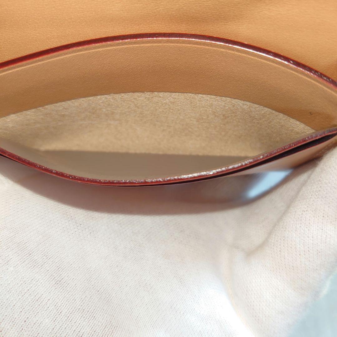 GANZO コードバン レザー 名刺入れ バーガンディ