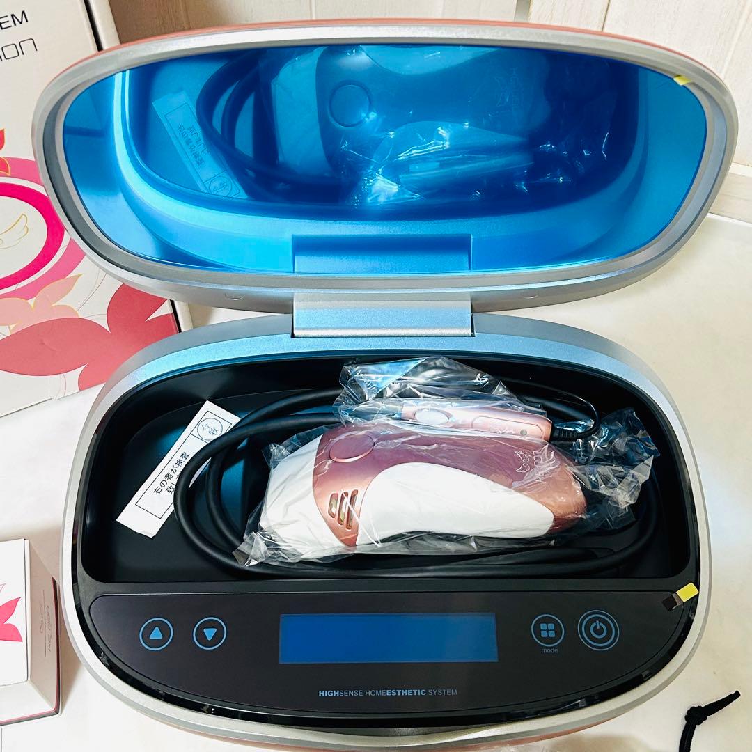 新品 未使用 ケノン ver.8.5 フラッシュ式脱毛器 まゆ毛脱毛器付き