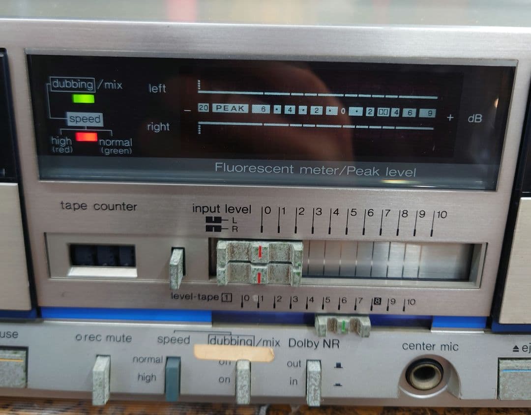 【￥59,800・1982年】Technics 　RS-M222 カセットデッキ