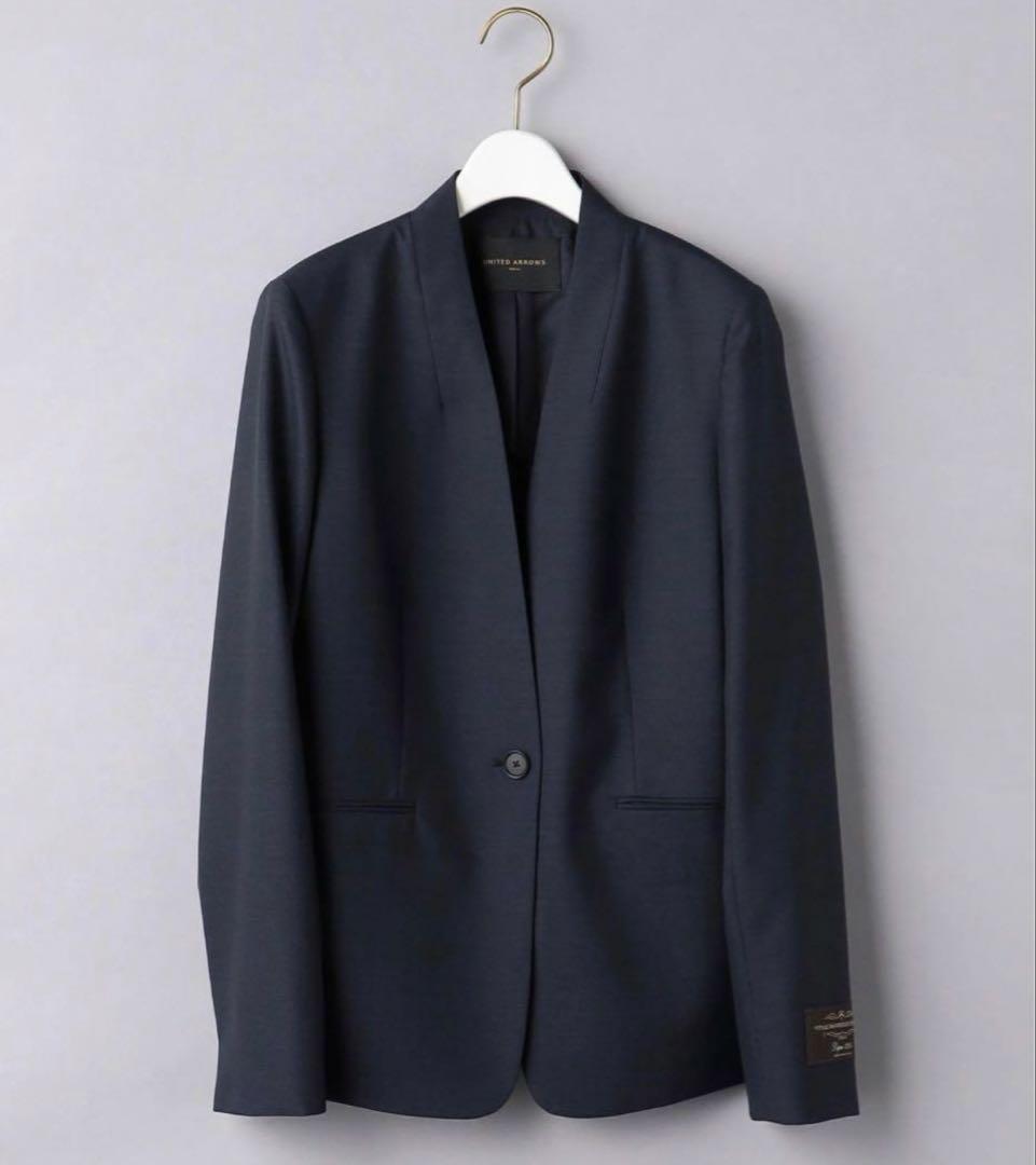 【ユナイテッドアローズ】セットアップ カノニコ ノーラペル ジャケット パンツ