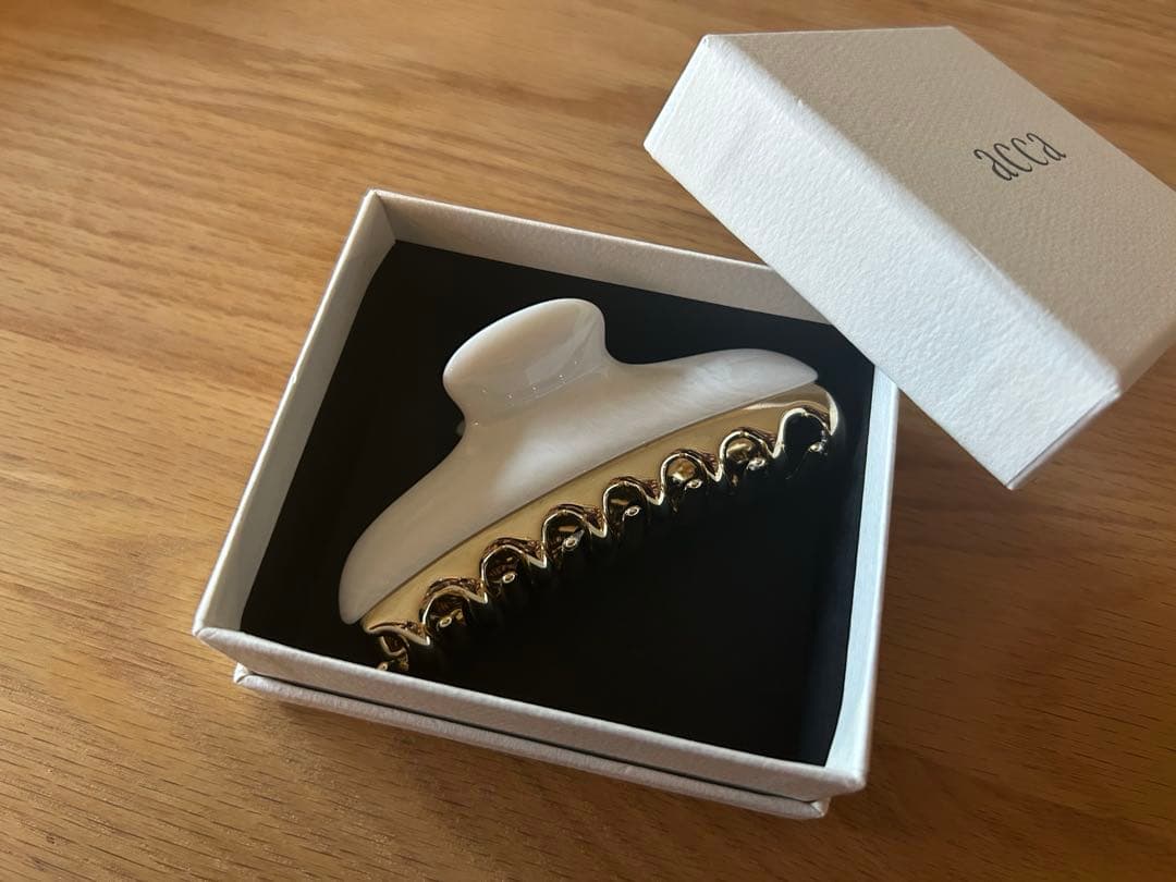 ぱんこさま専用ACCAアッカ　バービー クリップ Lサイズ　大理石ホワイト