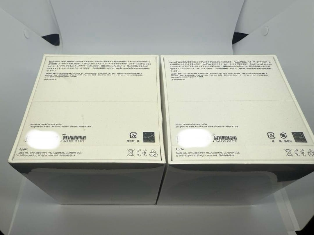 Apple Pod mini ホワイト２個セット ①