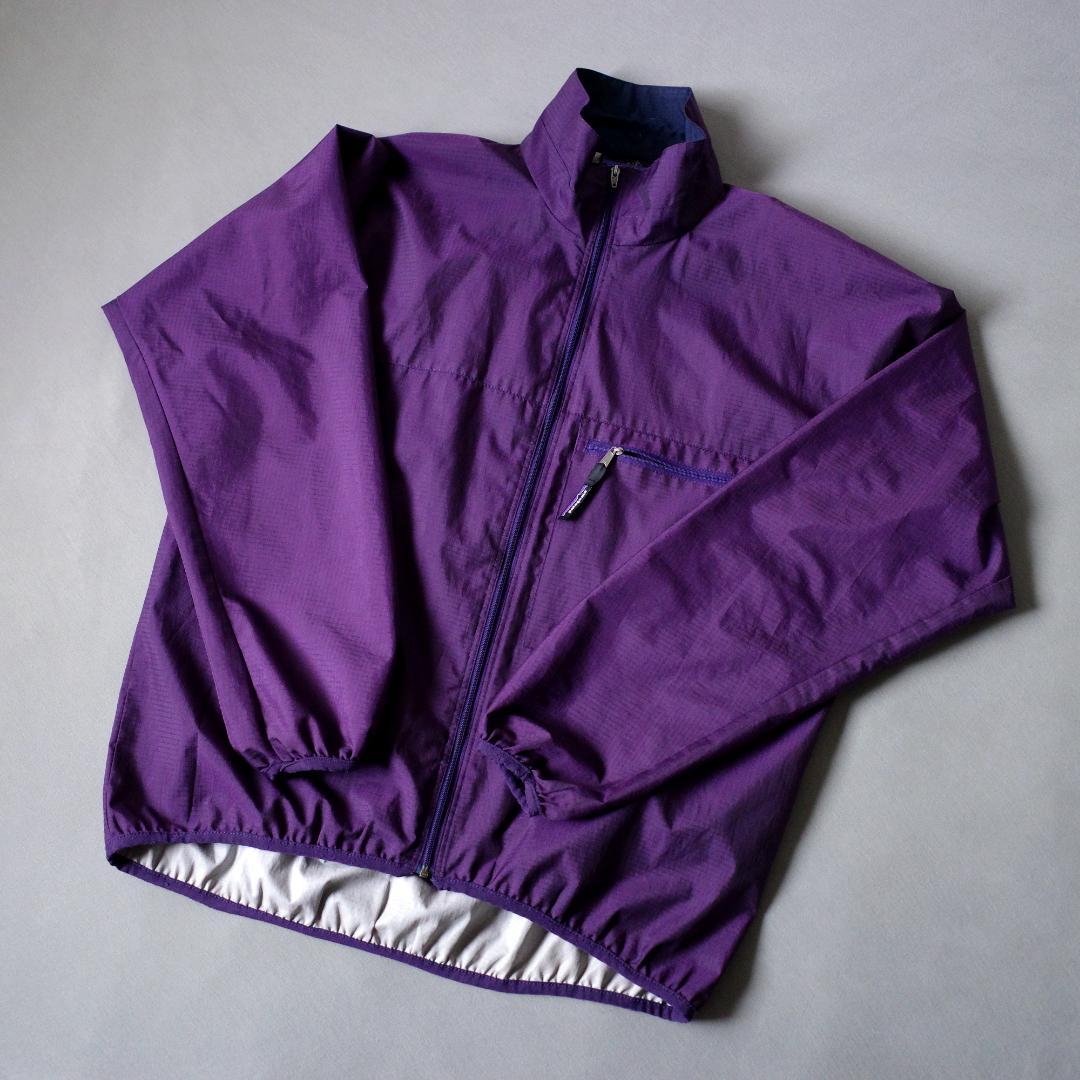 て*ぺ様 希少 96年製 パタゴニア ウインドシェル XL パープル コスタリカ