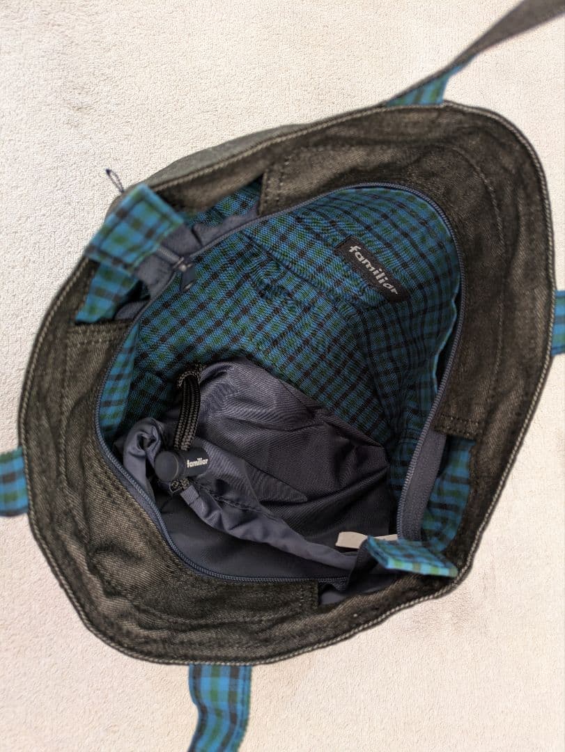 【新品】familiar ミニトートバッグ ランチバッグ ミニバッグ