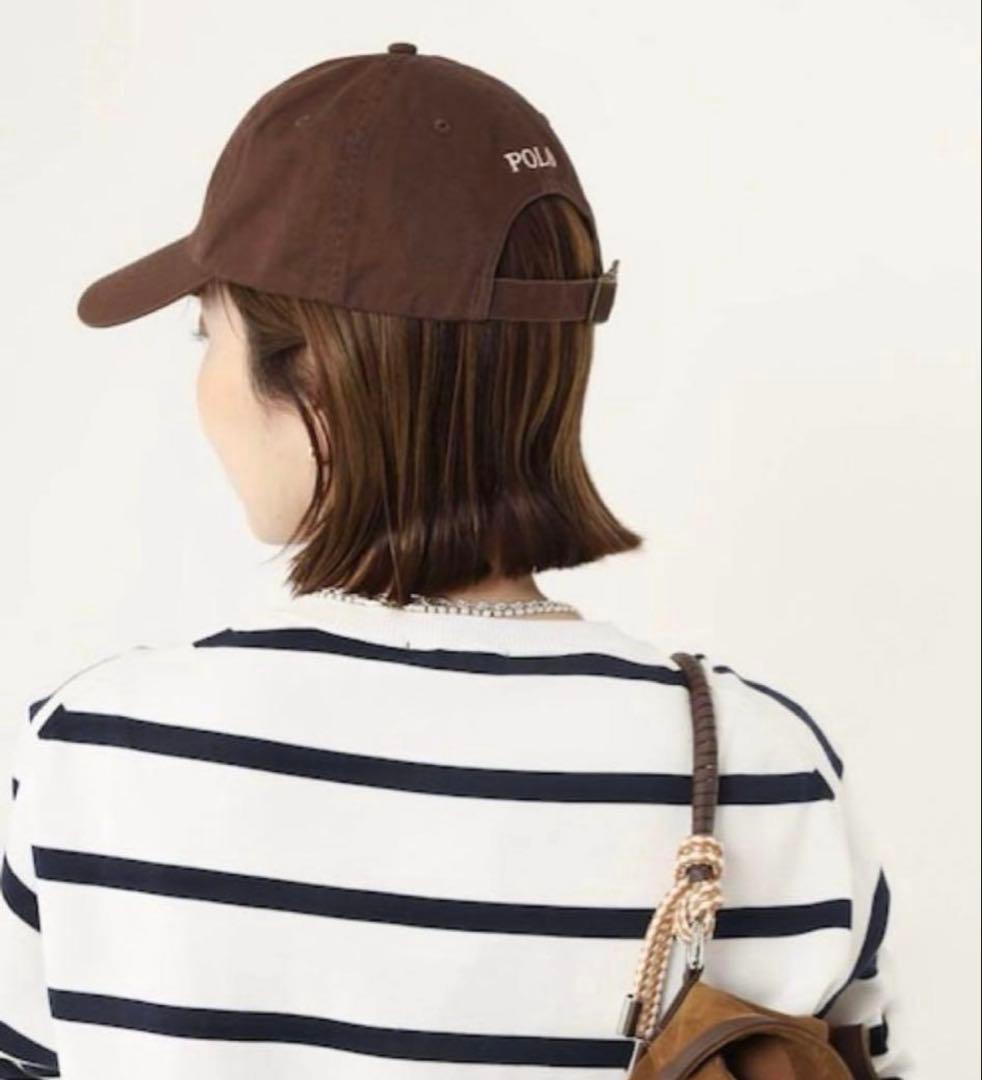 本日発送可⭐️新品未使用 POLO RALPH LAUREN 希少ブラウンキャップ