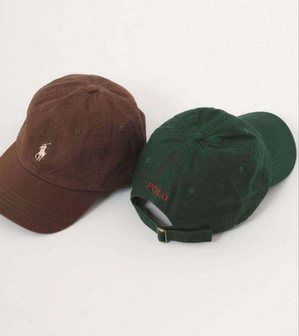 本日発送可⭐️新品未使用 POLO RALPH LAUREN 希少ブラウンキャップ