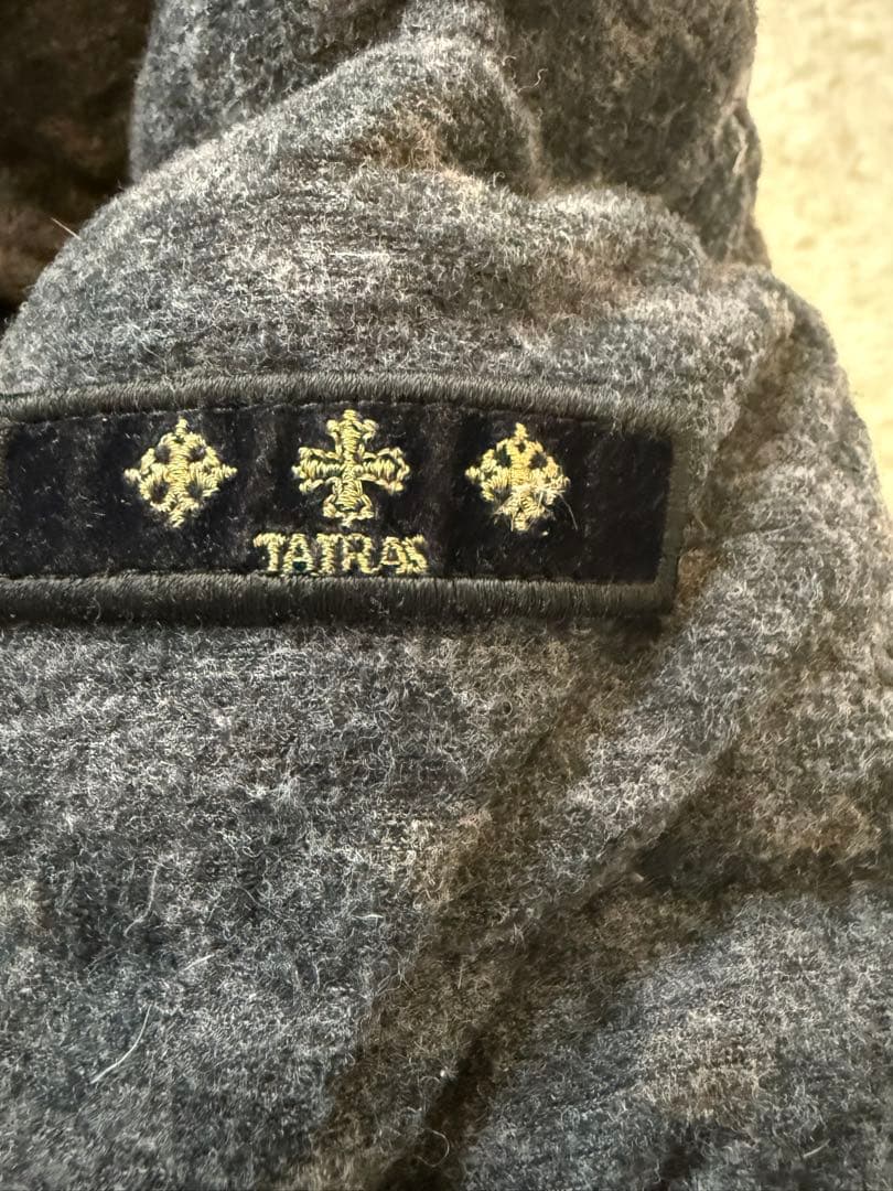 TATRAS 本物保証　ROSE BUDと貴重なコラボロングダウンコート最終価格