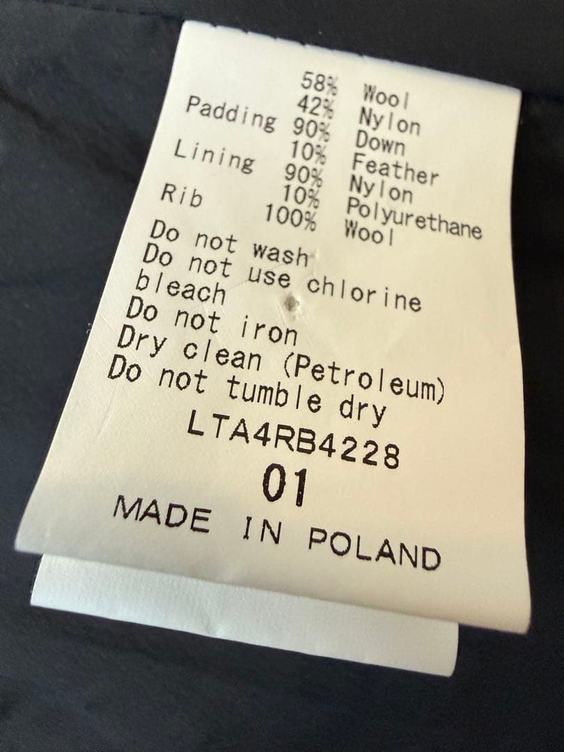 TATRAS 本物保証　ROSE BUDと貴重なコラボロングダウンコート最終価格