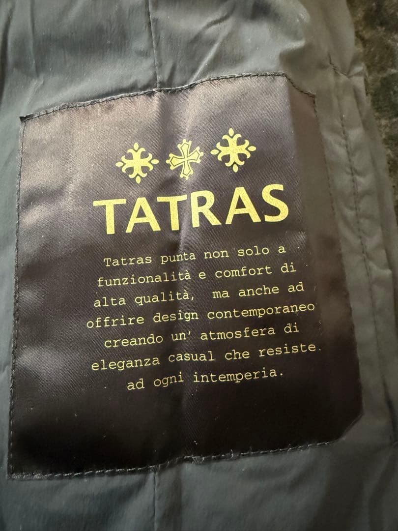 TATRAS 本物保証　ROSE BUDと貴重なコラボロングダウンコート最終価格