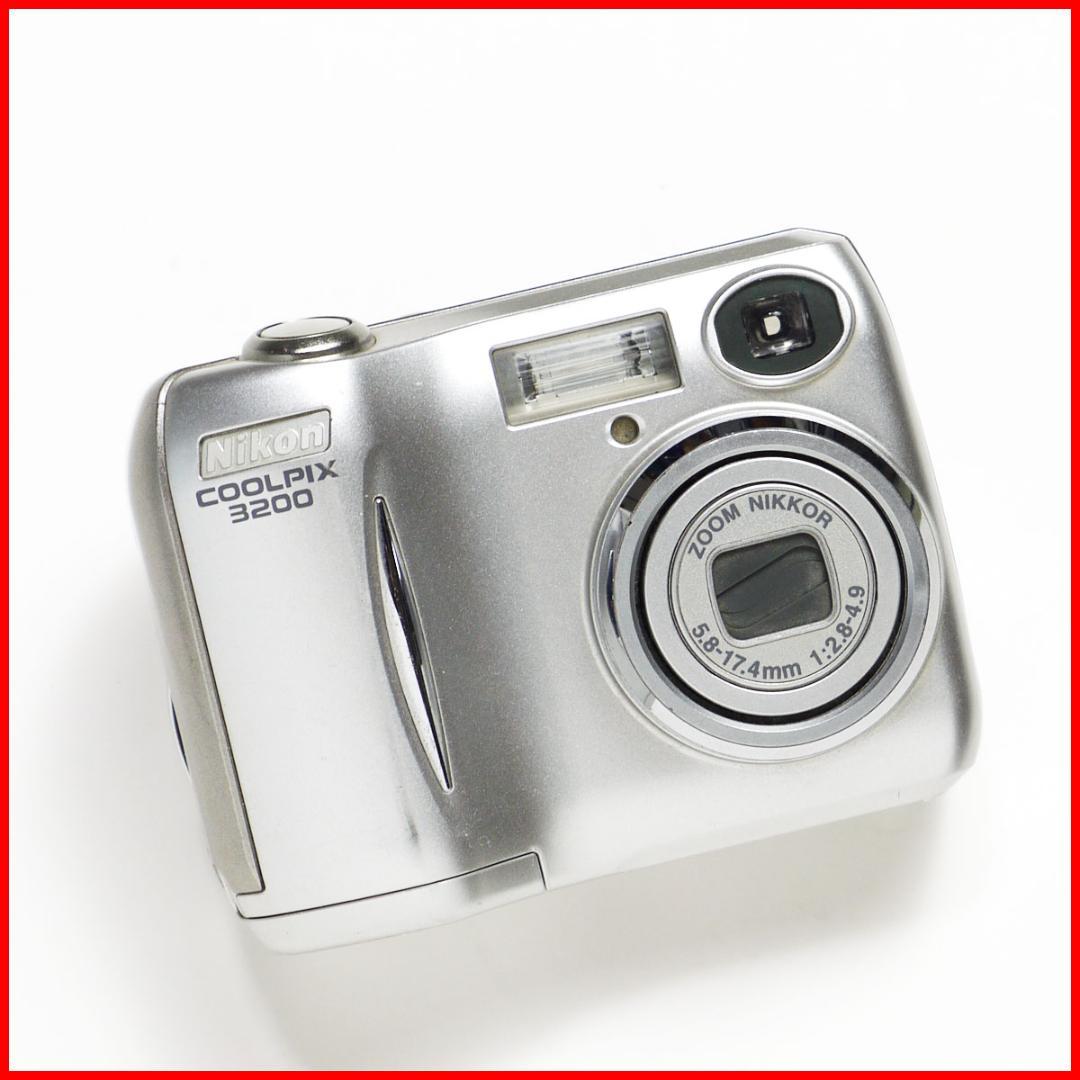 NIKON ニコン COOLPIX 3200 CCD 単3電池仕様 コンデジ