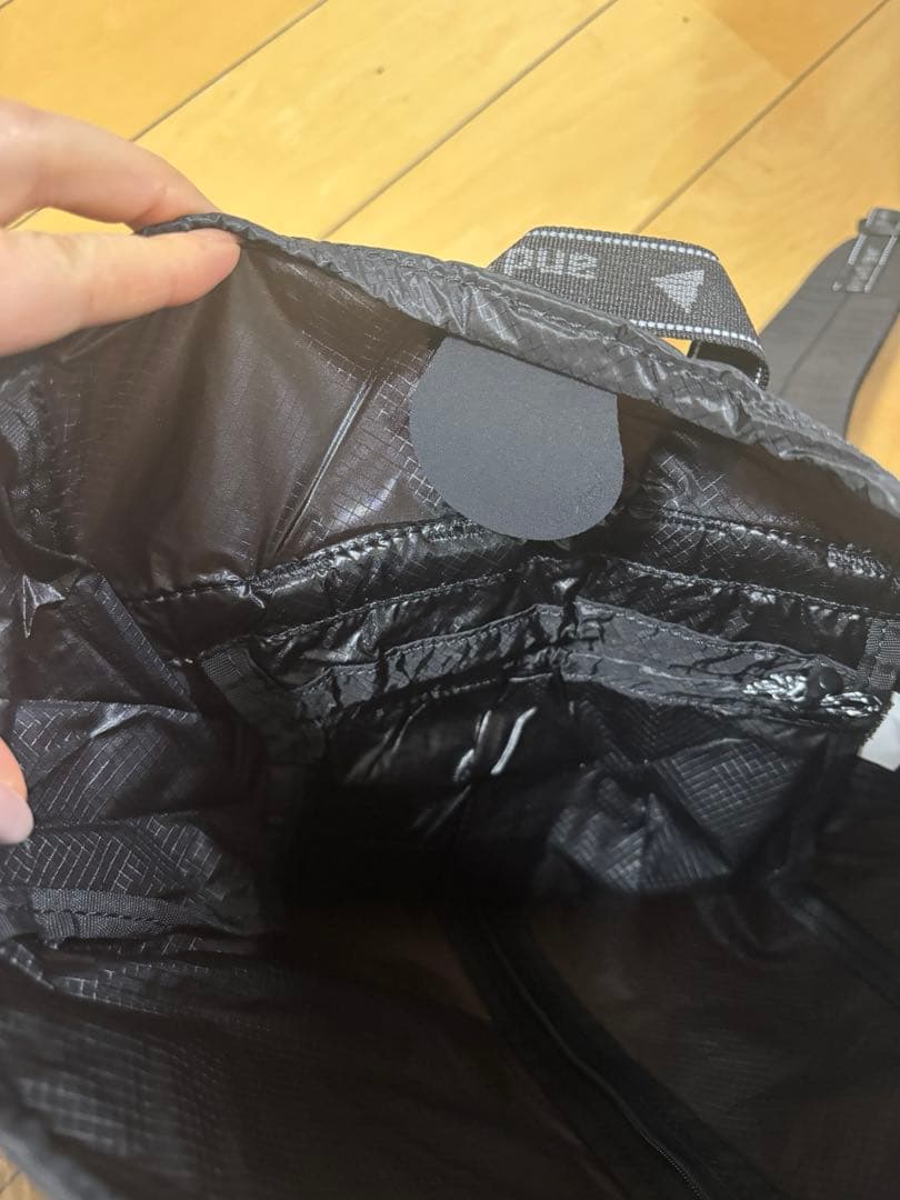 新品 未使用 アンドワンダー シル デイパック ブラック コーデュラ