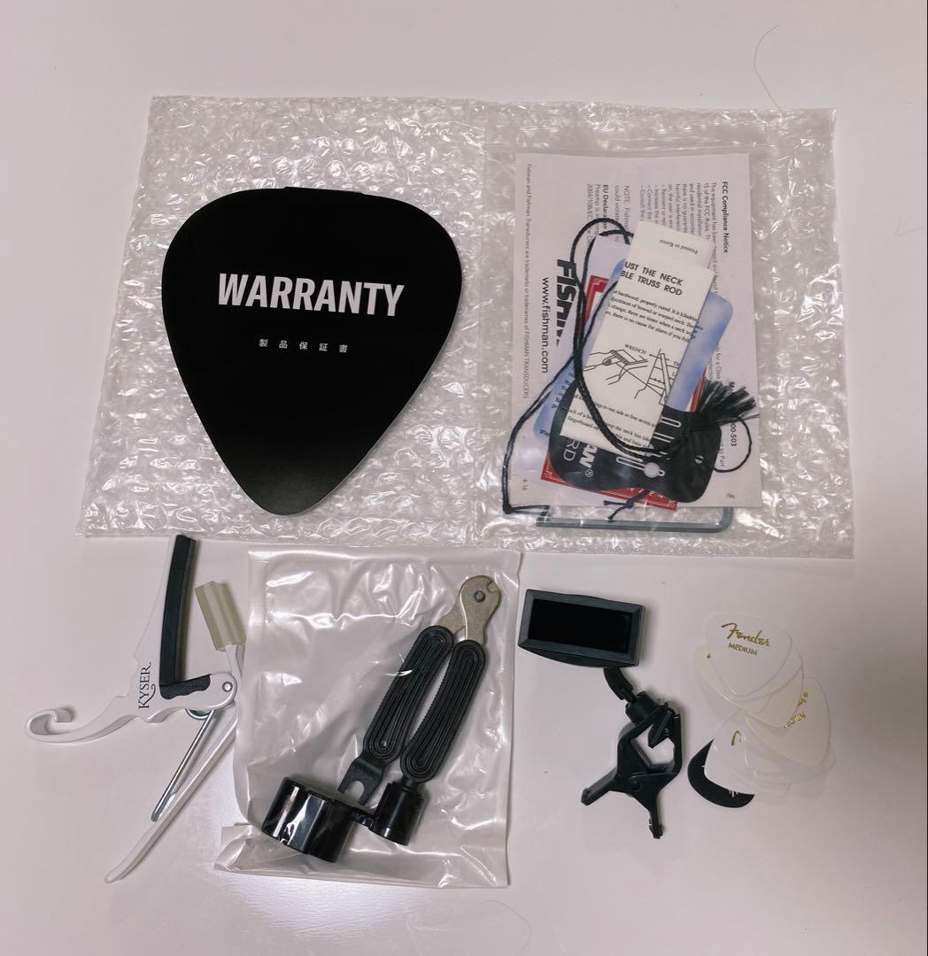 FENDER エレアコ 7点セット MALIBU PLAYER