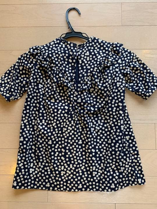 ボンポワン　水玉ワンピース　3Y