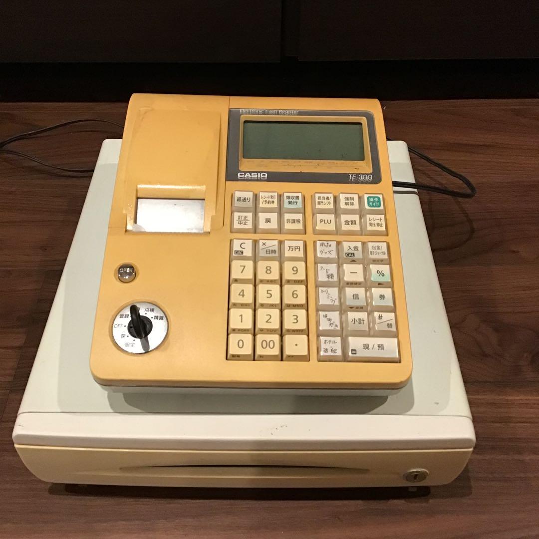 CASIO TE-300 イエローレジスター