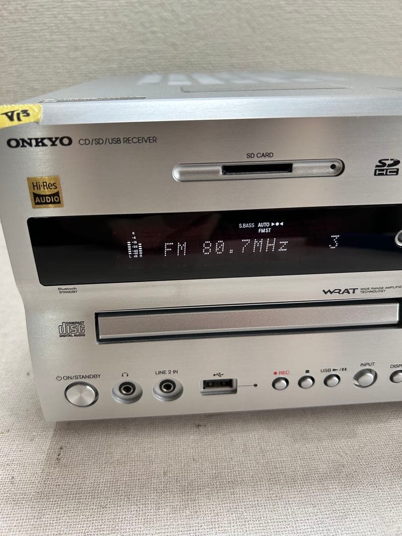 V13 整備ONKYO NFR-9TX ハイレゾ CD/SD/USBレシーバー