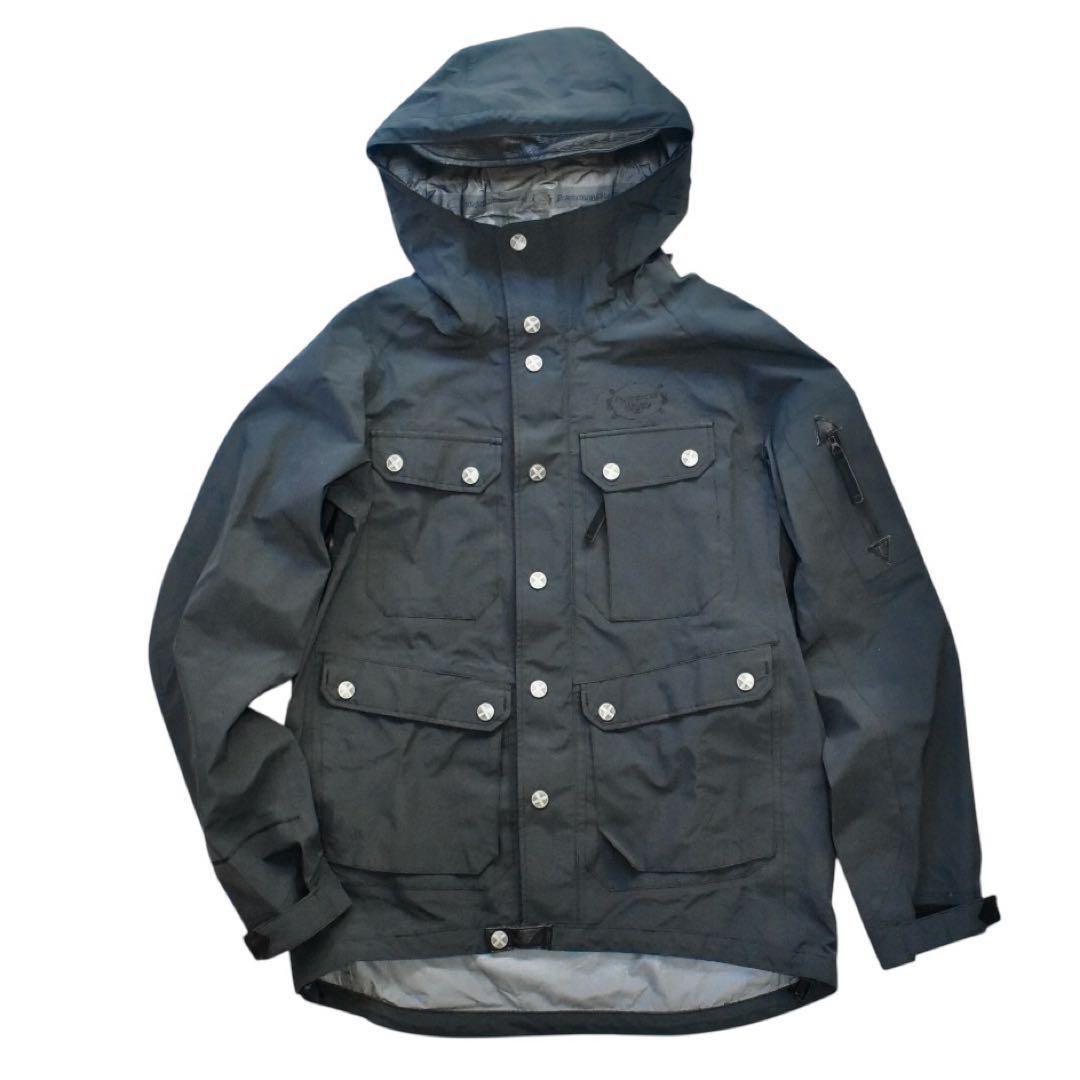 【フォロー割適用】Permanent Unionマウンテンパーカー黒 S 全天候