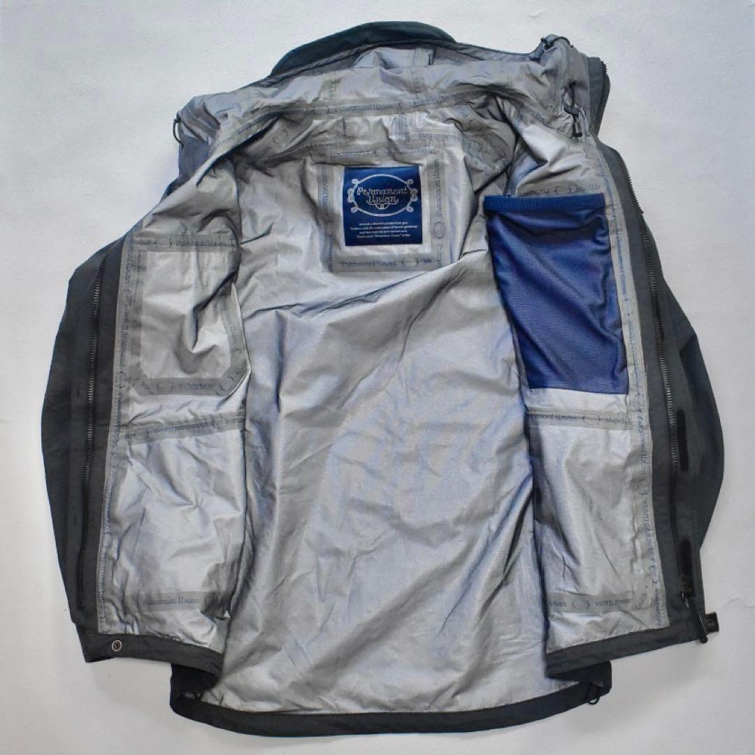 【フォロー割適用】Permanent Unionマウンテンパーカー黒 S 全天候