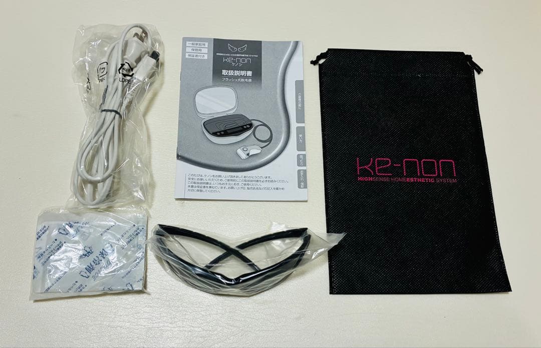 【未使用品﻿】 ケノン フラッシュ式脱毛器 ver6.2