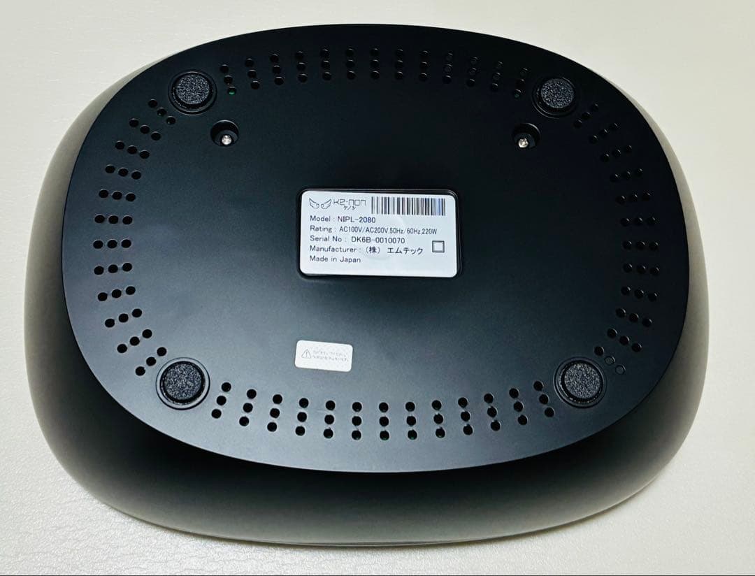 【未使用品﻿】 ケノン フラッシュ式脱毛器 ver6.2