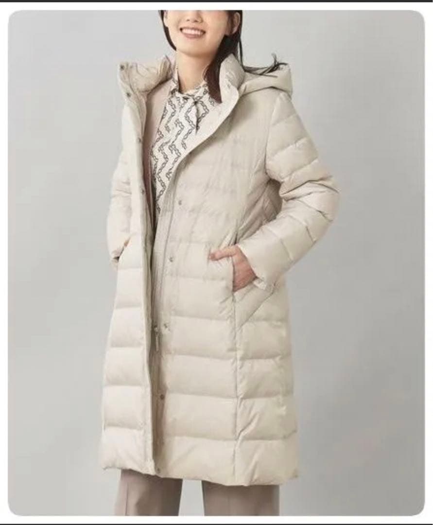 アンタイトル シレータフタ ロングダウンコート　 UNTITLED未使用XS相当