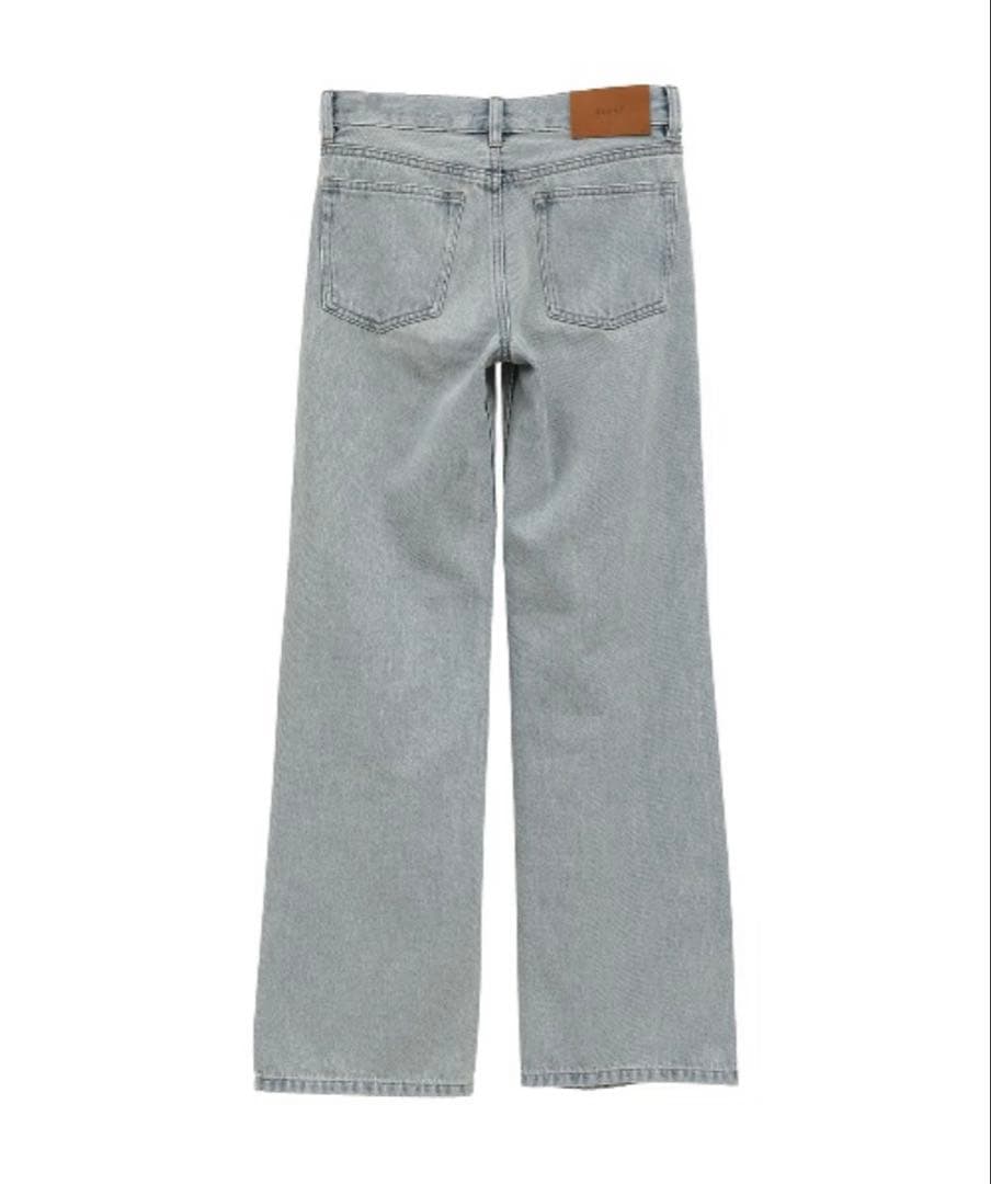 パンツ CLANE LOW WAIST SLIM DENIM PANTS 0size