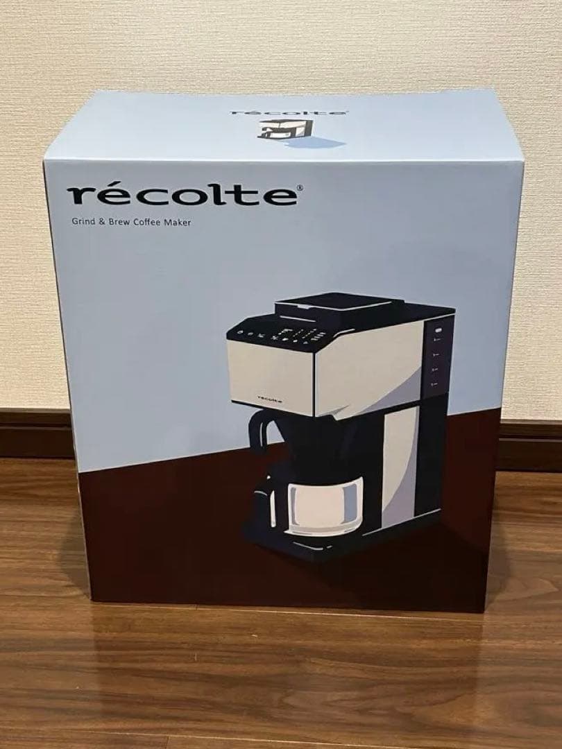 コーン式全自動コーヒーメーカー RCD-1 タッチパネル式 récolte