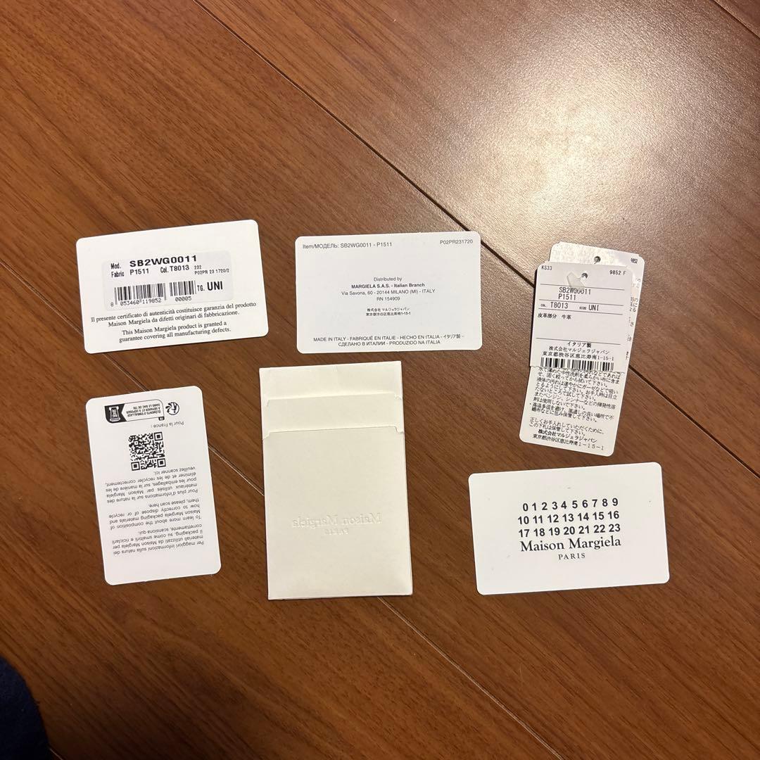 メゾンマルジェラ　グラムスラムスポーツボディバッグ　ブラック