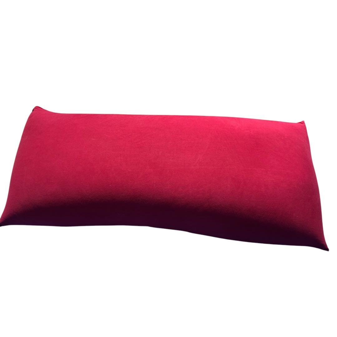 【美品】ヨギボー yogibo　ワインレッド ビーズクッション ヨギボーマックス