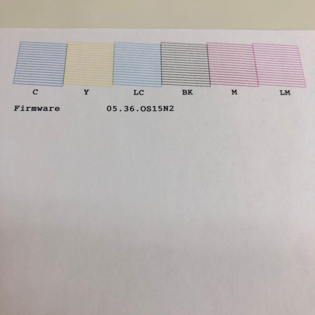 EP-713A エプソン プリンター　純正インク　基本動作確認　中古品