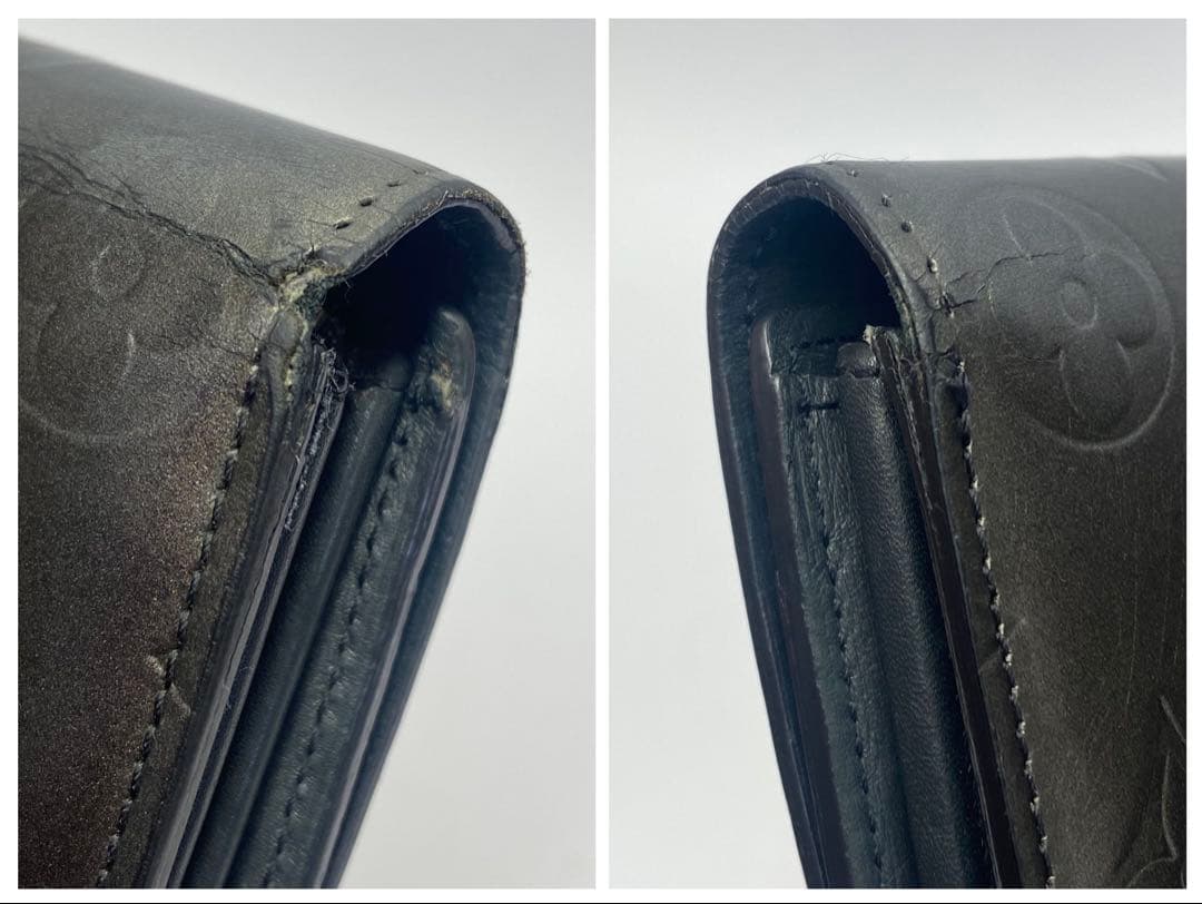 Louis Vuitton ルイ・ヴィトン　マット ポルトトレゾール　グレー