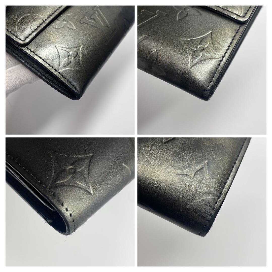 Louis Vuitton ルイ・ヴィトン　マット ポルトトレゾール　グレー