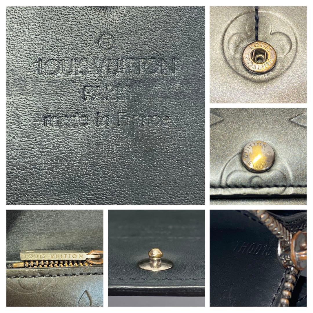 Louis Vuitton ルイ・ヴィトン　マット ポルトトレゾール　グレー