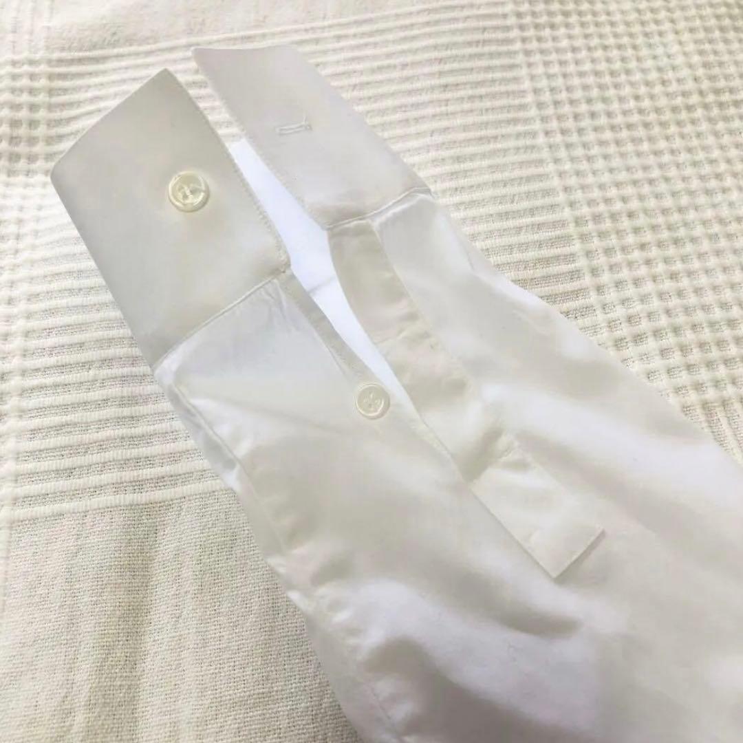 Dior HOMME ディオール オム 長袖白シャツ サイズ40 イタリア製
