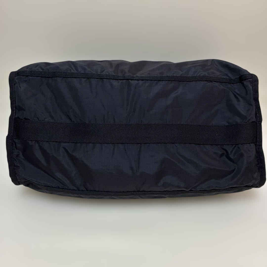 レスポートサック　ボストンバッグ　ショルダーバッグ　ブラック　2way 鍵付き