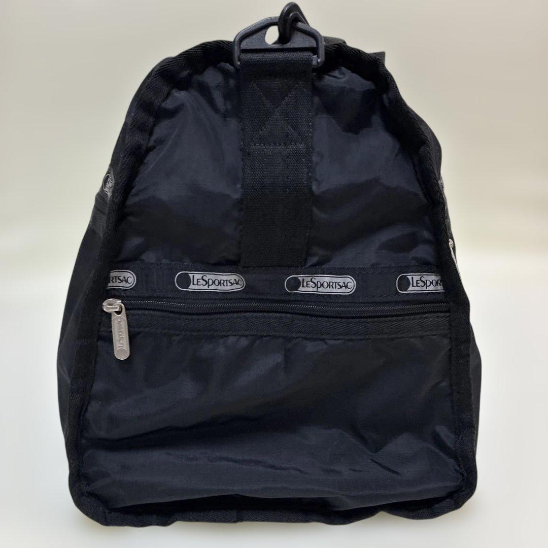 レスポートサック　ボストンバッグ　ショルダーバッグ　ブラック　2way 鍵付き